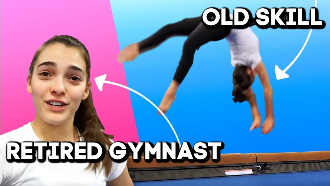 I Tried to Re-learn my Back Handspring on Beam!