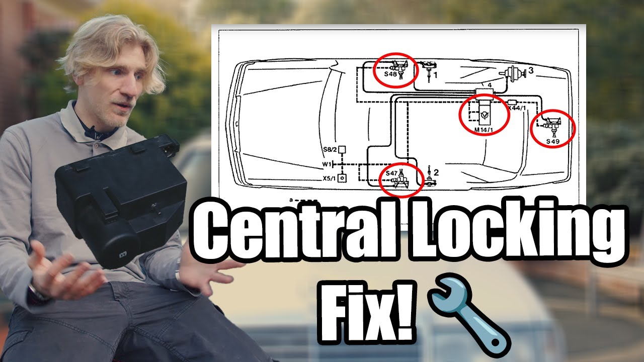 To-Do List #2: Central Locking System & Vacuum Pump - Fixing the Issues on my 1991 S124 300TE 24V