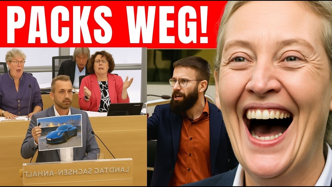 Plötzlich zeigt AFD dieses Foto!   Danach wird grüner Parteichef panisch!