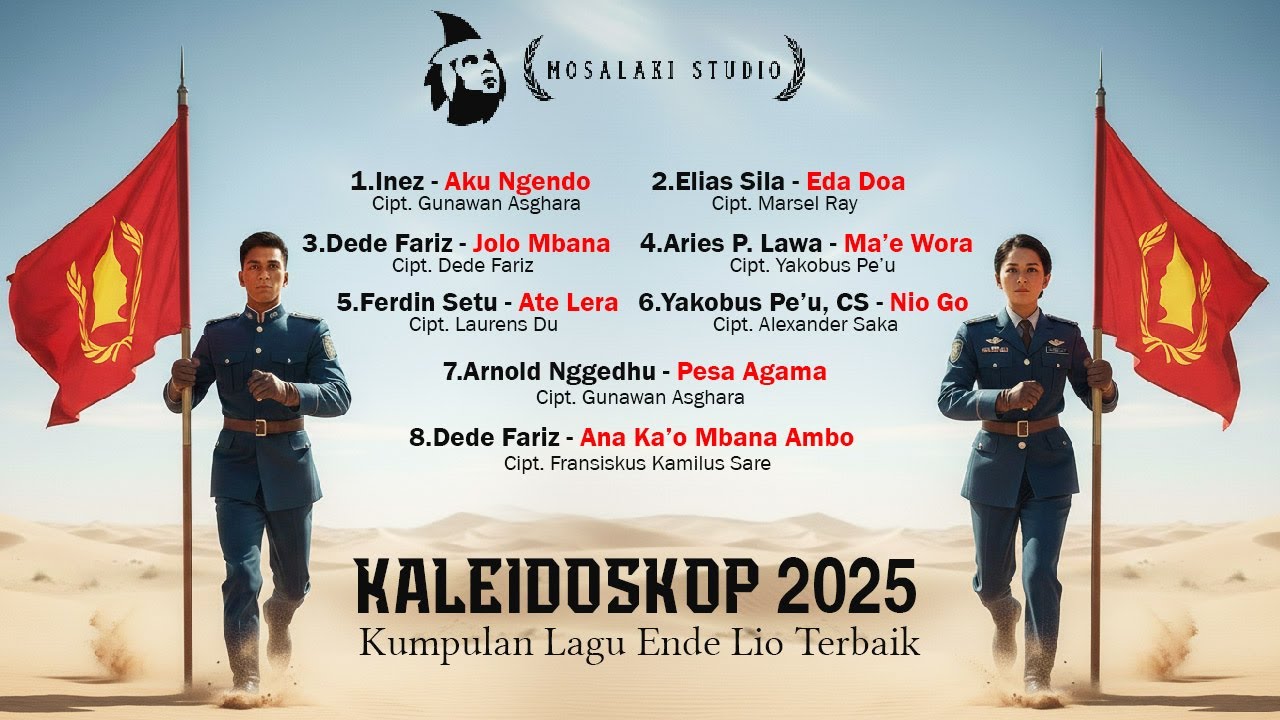 KUMPULAN LAGU ENDE LIO TERBARU 2025 ENAK DI DENGAR SAAT SANTAI DAN TEMANI SAAT BEKERJA