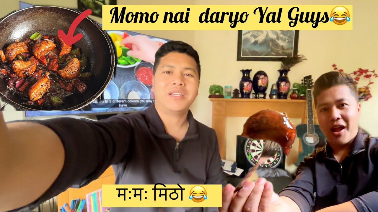 I MADE MOMO FOR THE FIRST TIME😋 MOMo MITHO 😂