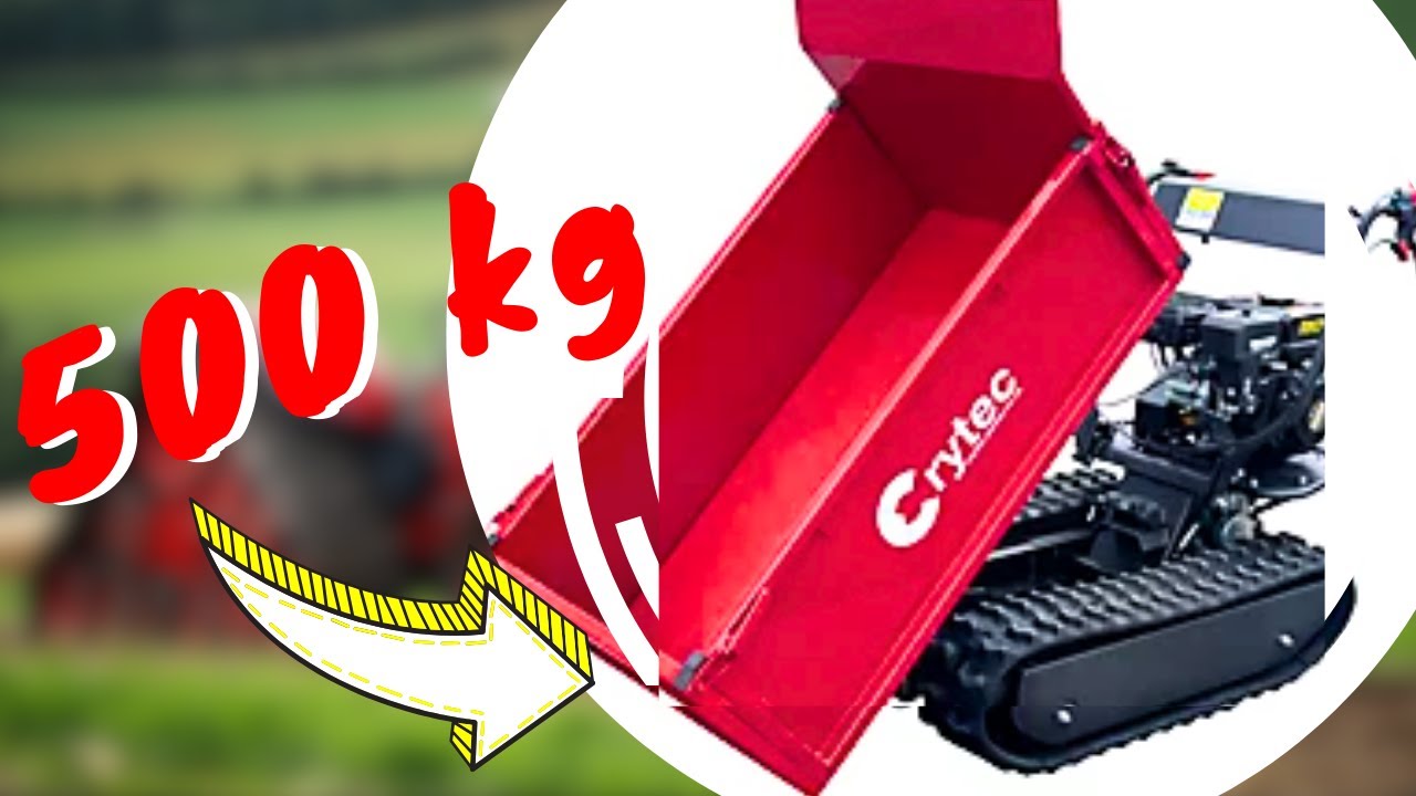 ¡La Máquina Que Cambiará la Agricultura Para Siempre! 🚜 Descubre la Carretilla de Orugas Increíble
