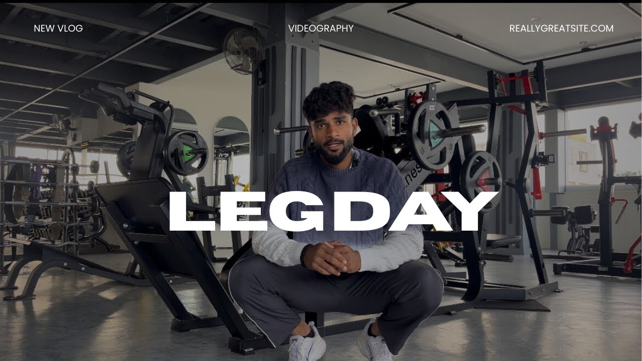 Complete Leg day Vlog💪🏻 #kannada #kannadafitness #kannadagym #kannadagymmotivation 
