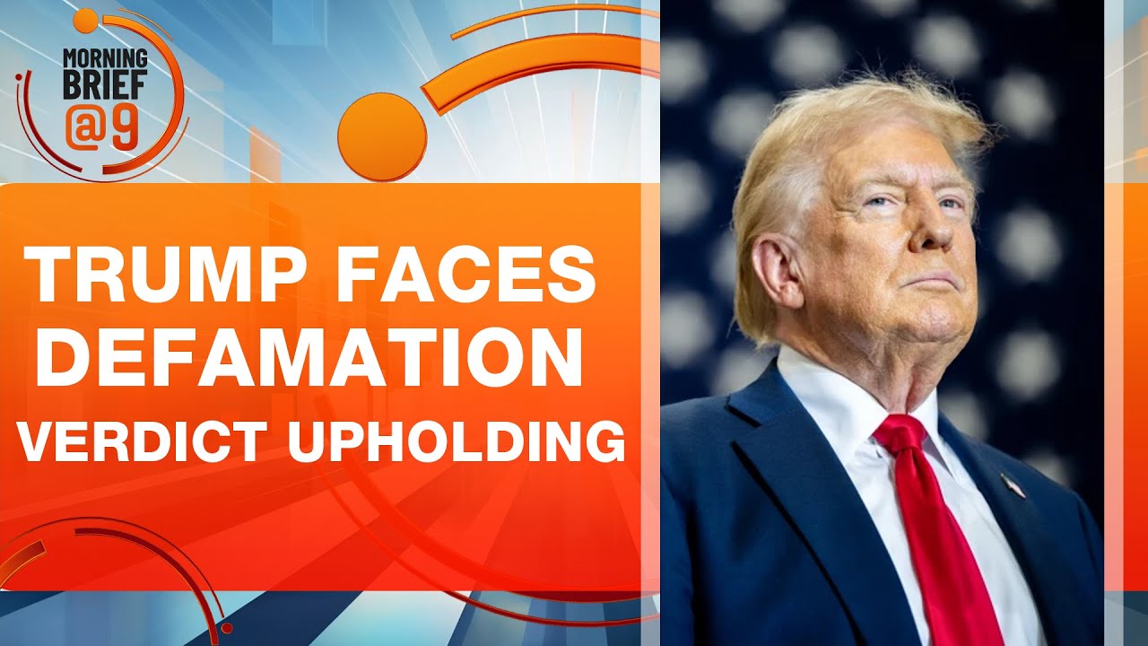 $5M Verdict Upheld Against Donald Trump: E. Jean Carroll Case Update | News9