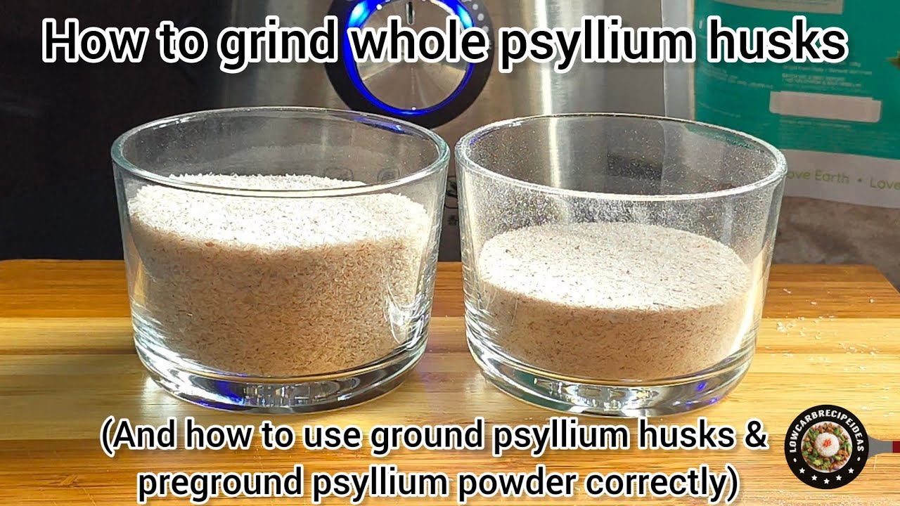 How to grind whole psyllium husks | MUST WATCH to achieve a perfectly baked keto bread