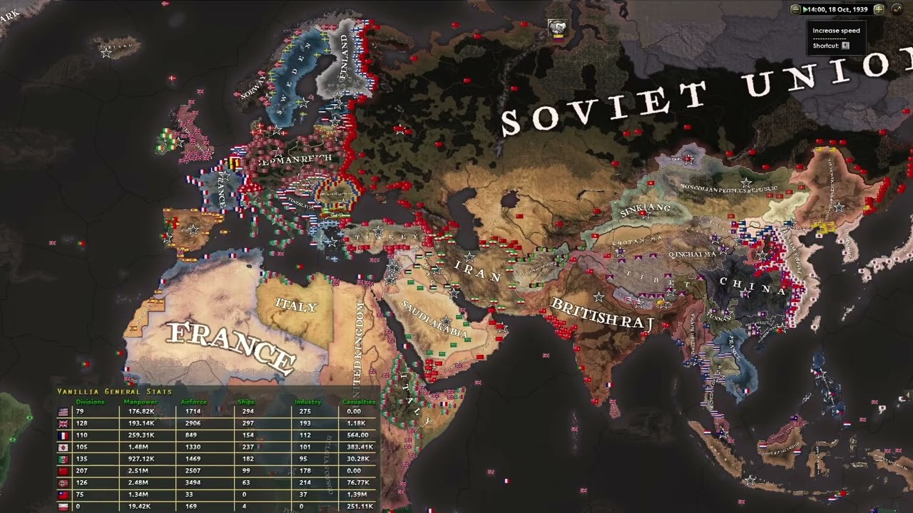 AI Plays All of WW2 at Once