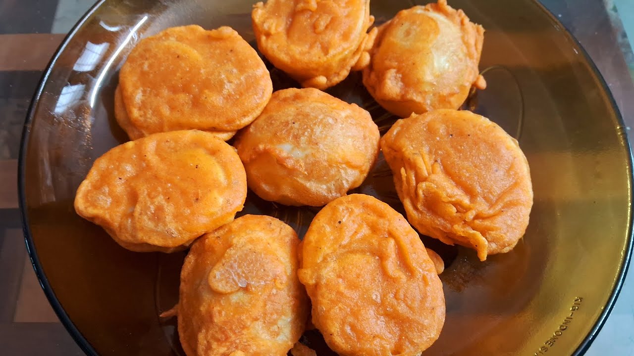 Kids Healthy Snacks || Egg Baji (മുട്ട ബജി) || 🤩 Super Tasty Snacks #video #food #viralvideo 
