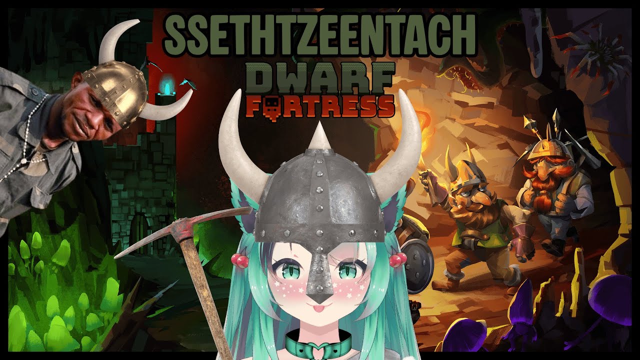 Dwarf Fortress Review || An Insanely Complex Game || Mintzey Moon Reacts to SsethTzeentach