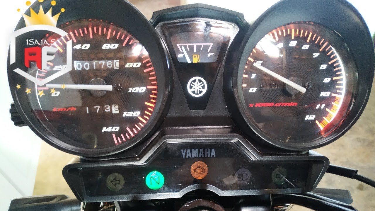COLOQUEI UM PAINEL COM CONTAGIROS NA YAMAHA YBR 125 2008