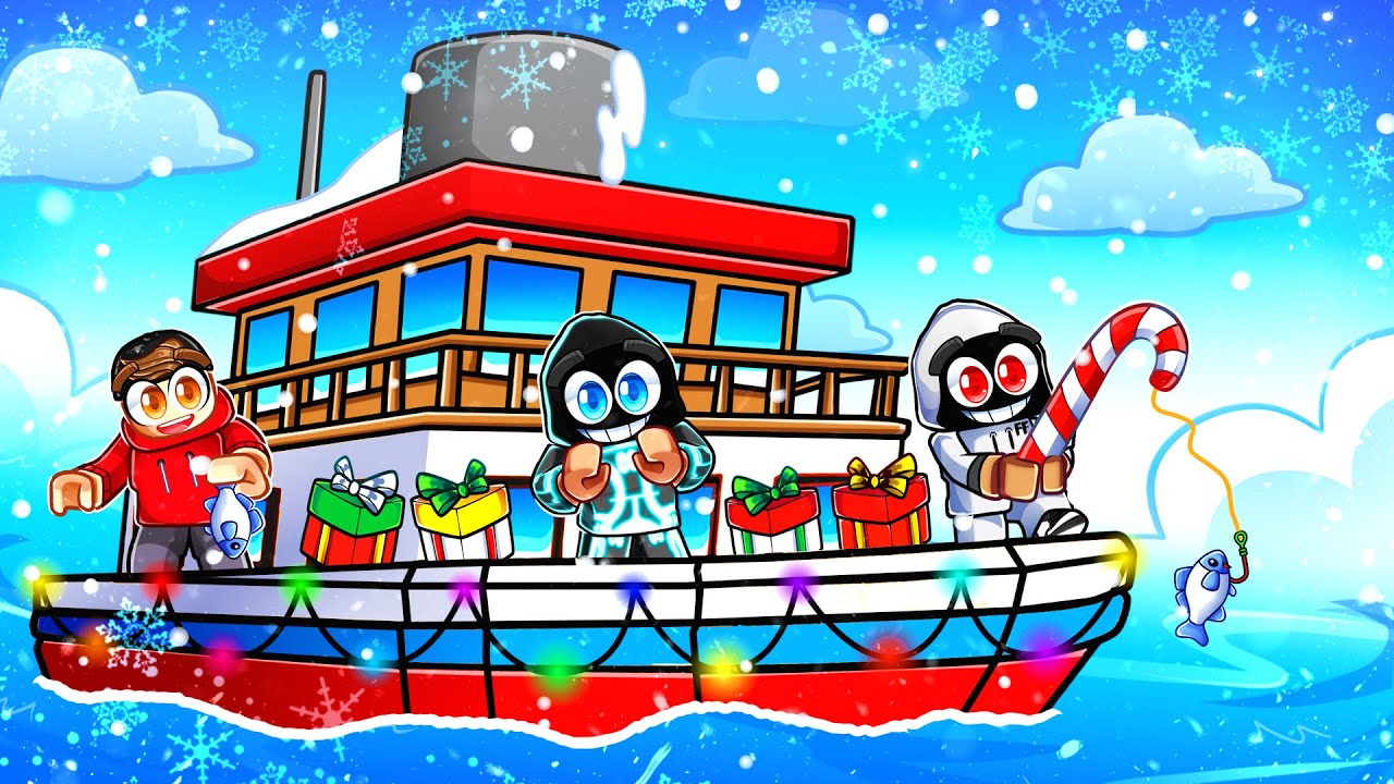 We Caught the CHRISTMAS EVENT FISH in Roblox Fisch!