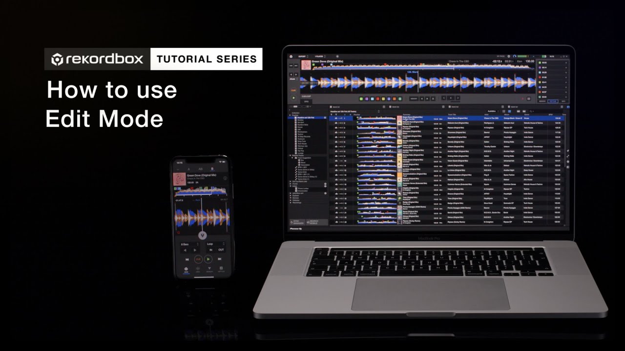 EDIT MODE | Tutorials – rekordbox ver. 6.1.1 (and after)