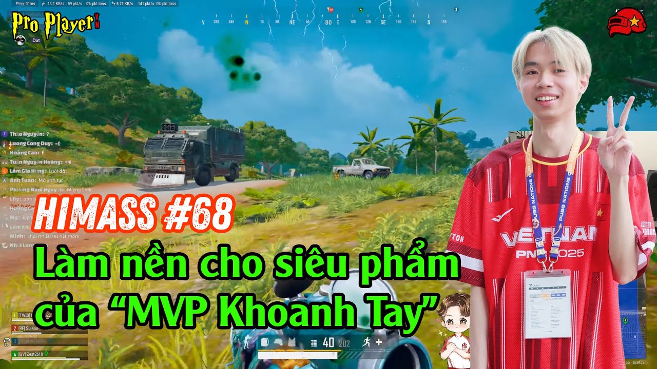 PUBG PC I AGAL_Himass #68 I GOAT VN cũng chỉ làm nền cho siêu phẩm của 