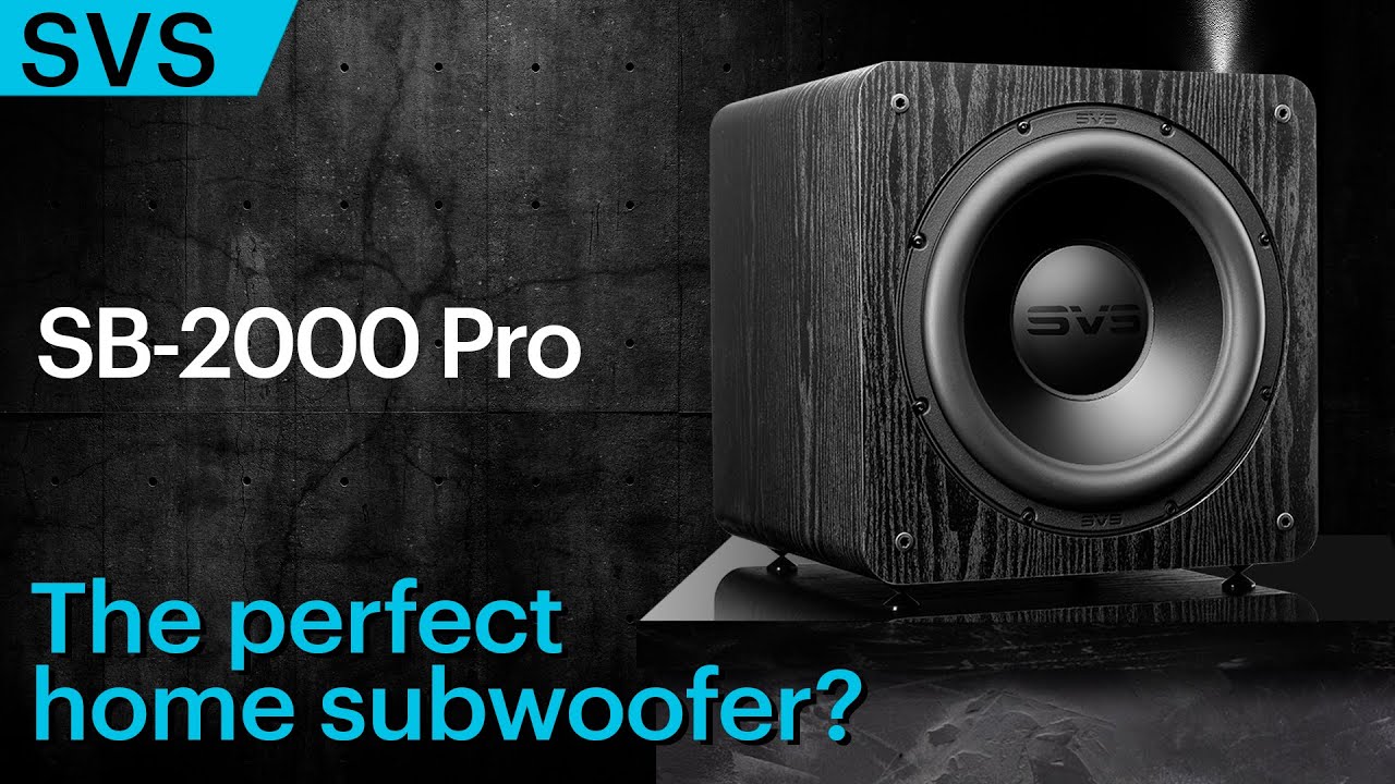 SVS SB-2000 Pro. The perfect subwoofer for a 40 sq.m. room?