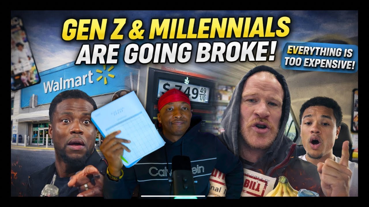 GEN Z AND MILLENNIALS ARE BROKE!