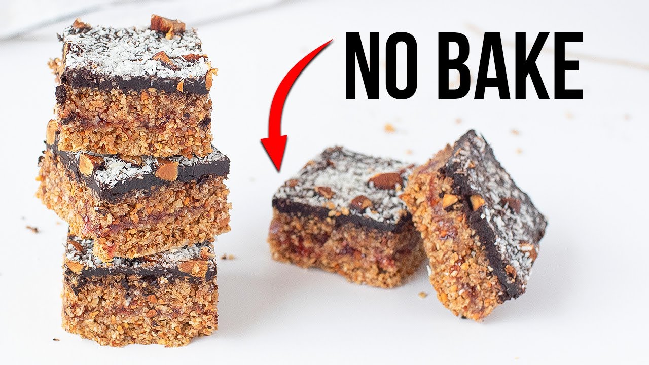 NO BAKE Овсяные батончики
