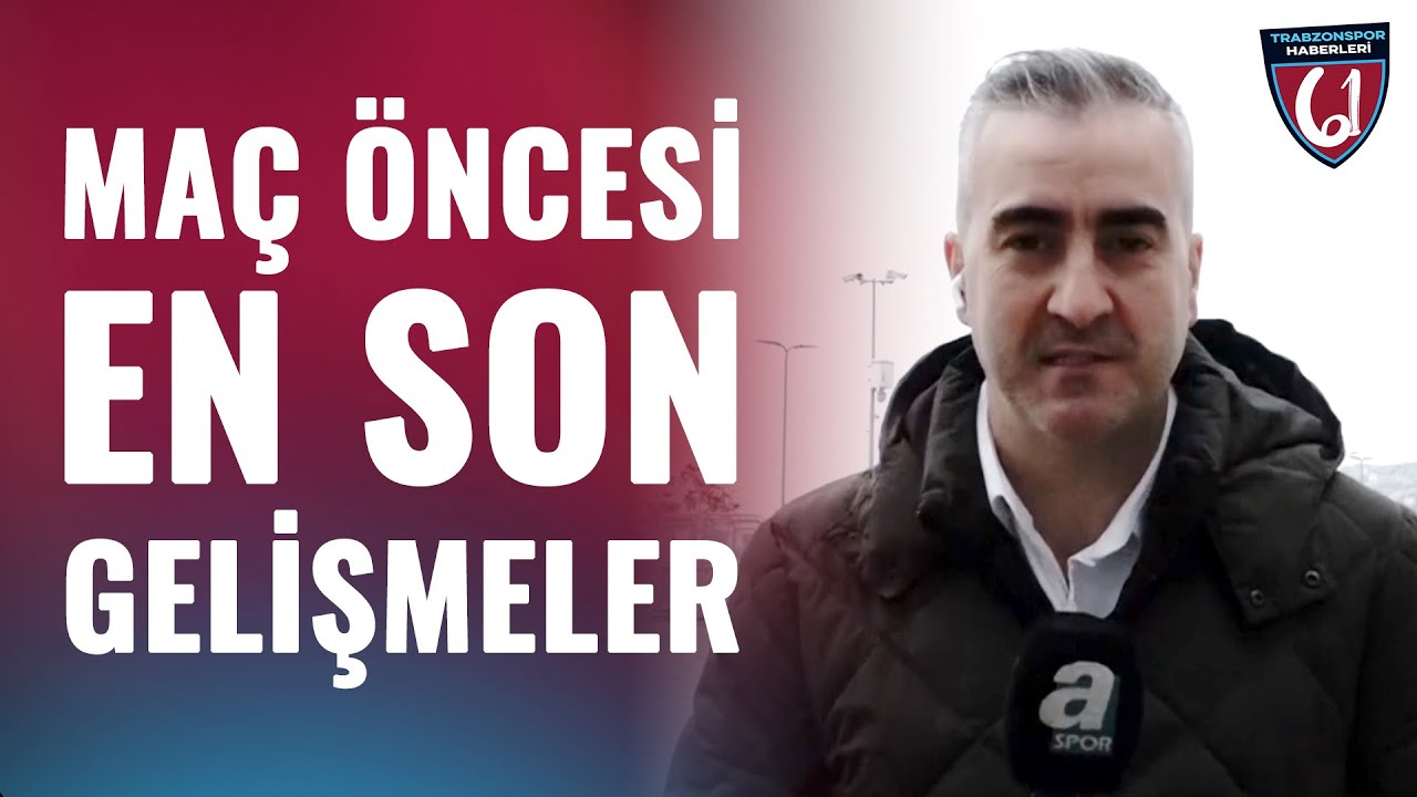 Fırtına'da Maç Öncesi Son Durum! Yunus Emre Sel Muhtemel İlk 11'i Aktardı