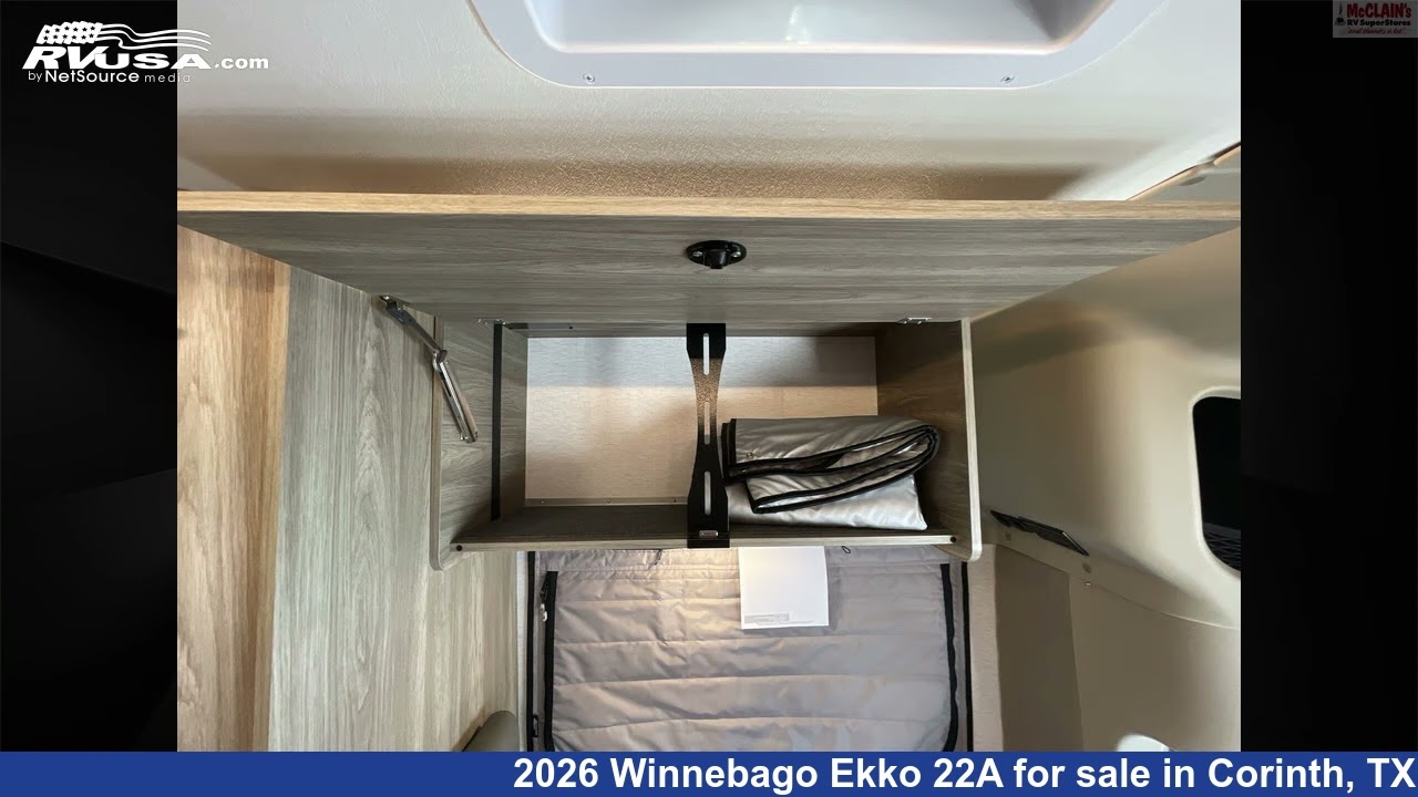 В продаже великолепный автодом Winnebago Ekko 22A класса C 2026 года выпуска в Коринте, штат Теха...