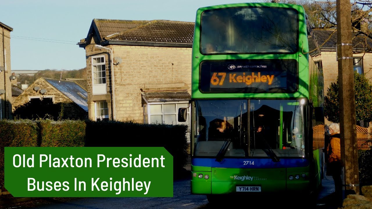 Old Plaxton President Buses Still In Service | Transdev Keighley