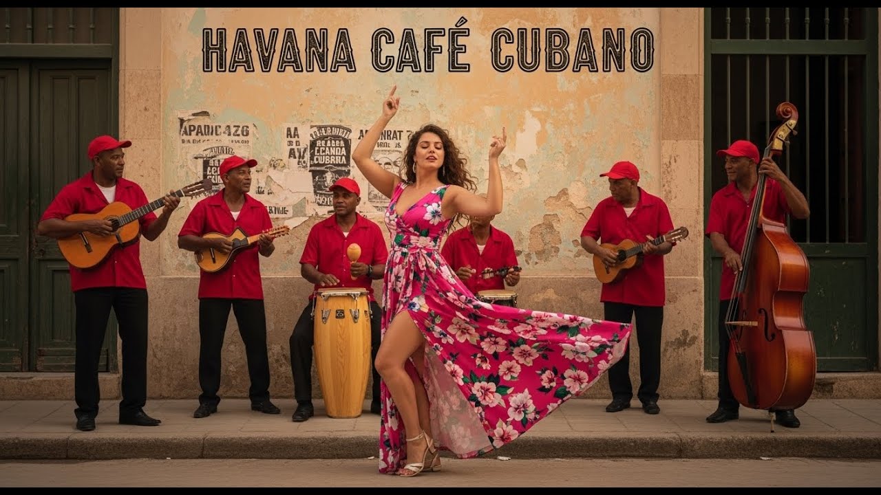 Café Cubano Music 🎷: Old Havana Charm & Vintage Café Jazz Flow • mix64