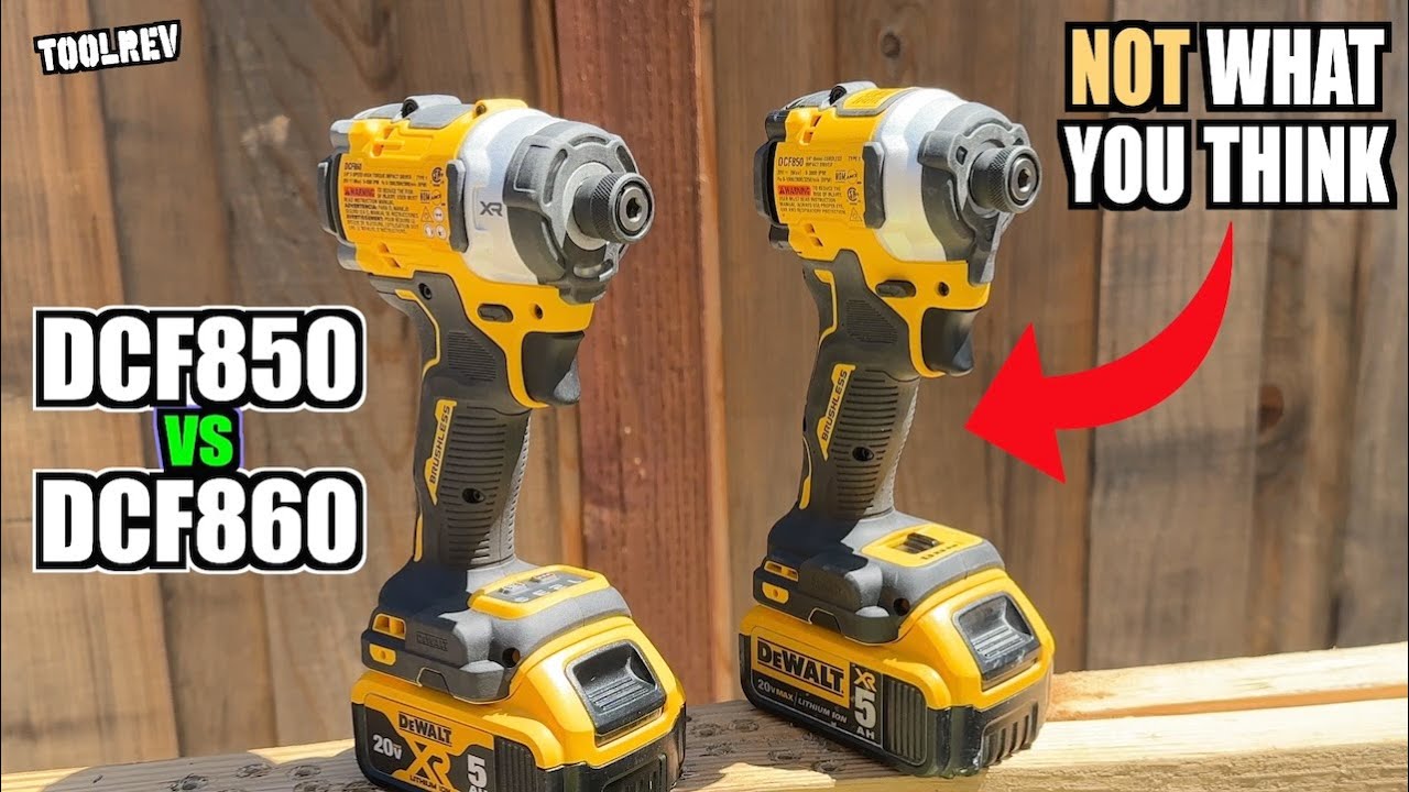 DeWalt ADMITS: The 850 Impact Isn't What You Think