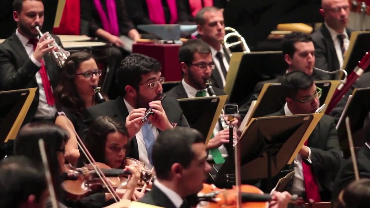 Orquesta Sinfónica de Las Palmas. Trish Trash Polka (J. Strauss II)