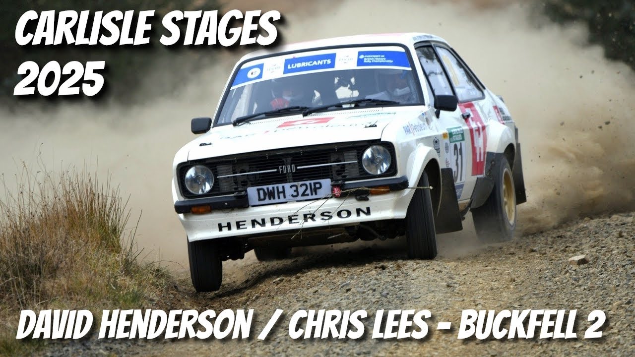 Carlisle Stages Rally 2025 - David Henderson / Chris Lees - Ford Escort BDG - SS5 - Buckfell 2
