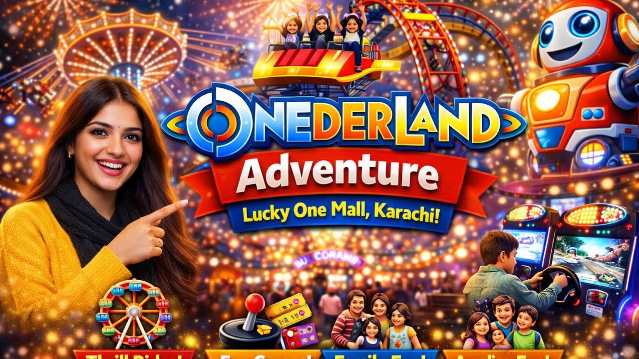 Onederland | Onederland Lucky One Mall | Ultimate Indoor Fun | Karachi | 4K