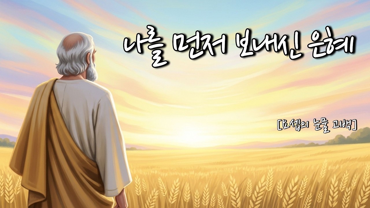 [CCM] 나를 먼저 보내신 은혜 (요셉의 고백) - 듣는 순간 눈물 나는 찬양 | The Grace That Sent Me Ahead