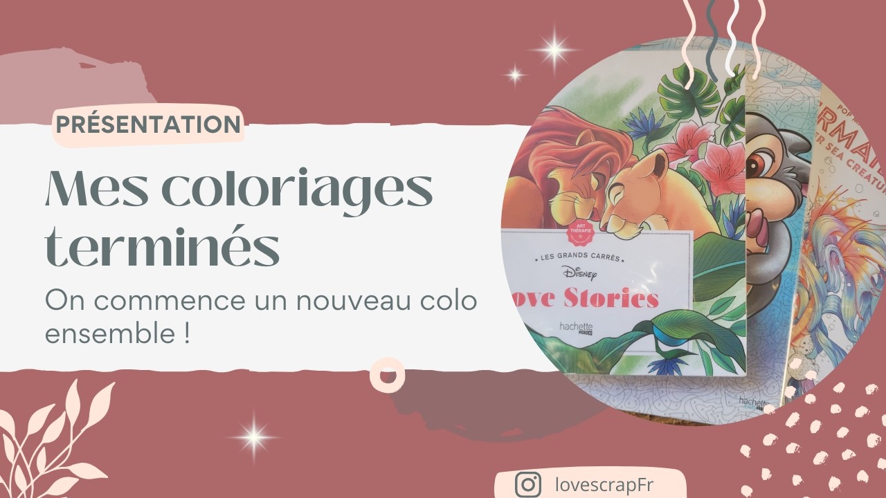 Mes colos terminés de Janvier et  on commence un nouveau colo ensemble!  #coloriagepouradulte