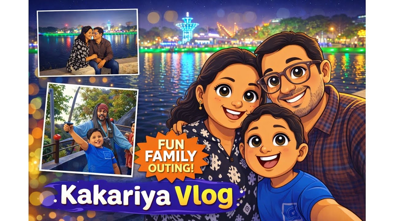 Kankaria Lake Ahmedabad Family Outing Vlog | Fun, Food & Full Enjoyment 🥰@apnaparivaarvlogs2028 