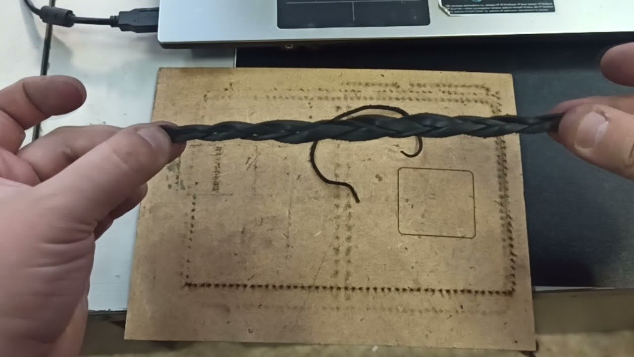 How to make a nice leather bracelet with your own hands