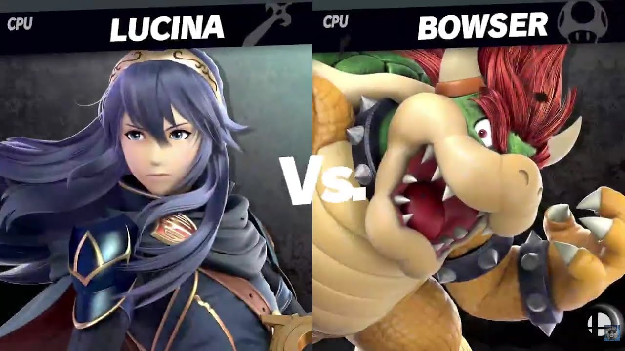 Smash Ultimate EX Lucina VS Bowser