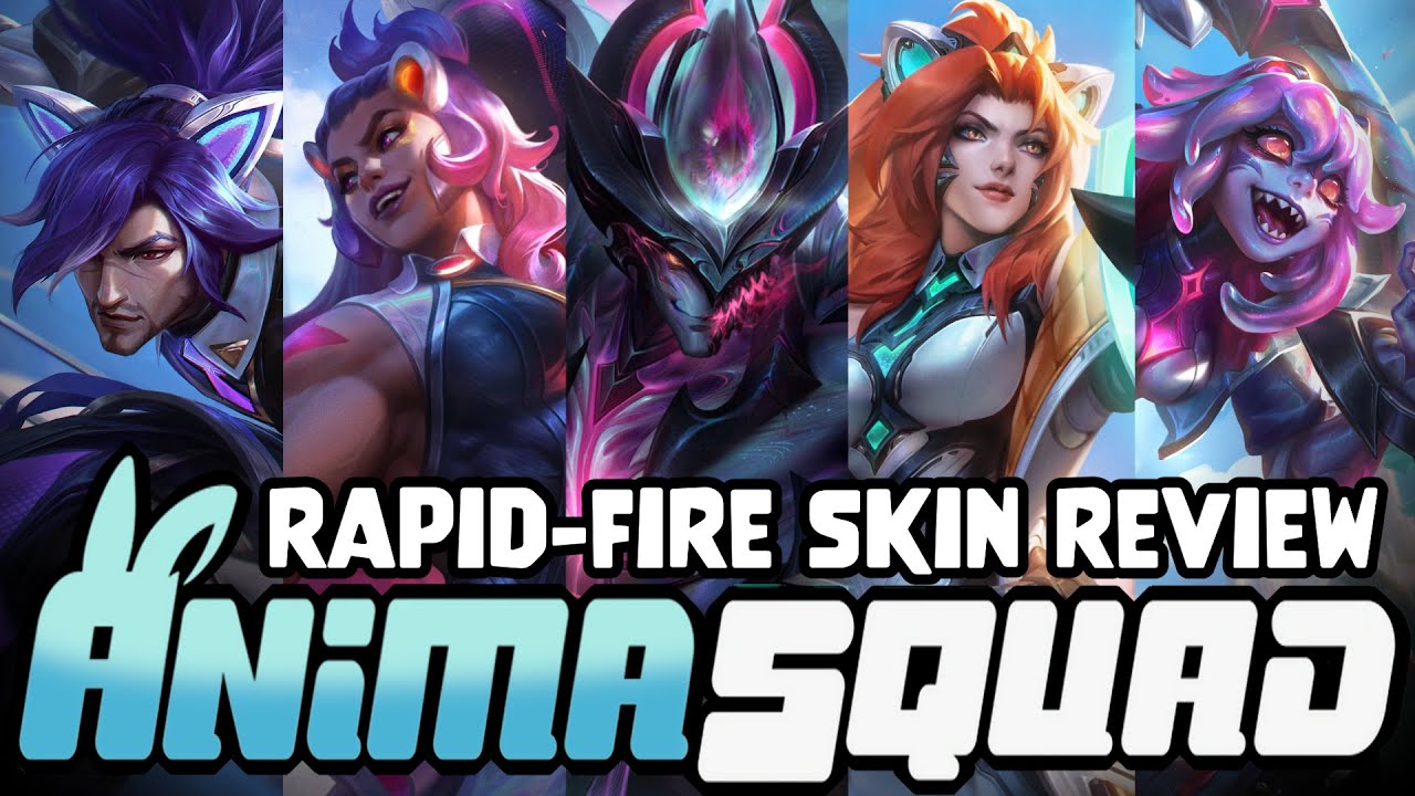 Rapid-Fire Skin Review: Anima Squad (Wave 2)