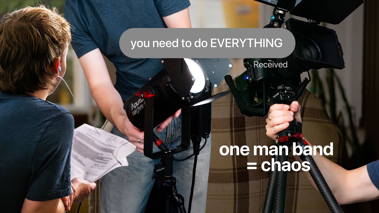One Man Band Filmmaking Sucks