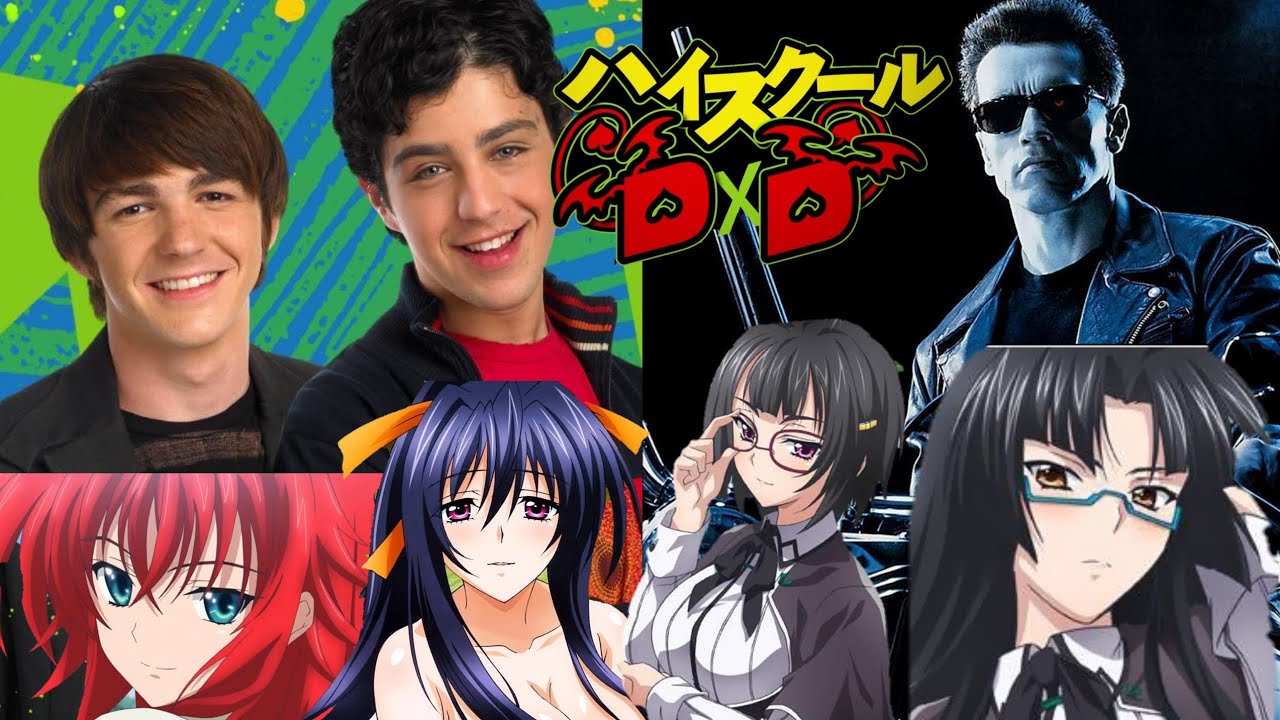 💥🍥DXD las chicas reaccionan a issei y saji como Drake y Josh y parte 2/? Terminator 💥🍥¿terminal mal?
