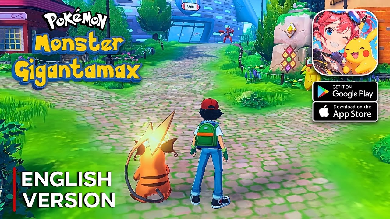 Monster Gigantamax - Pokemon English Gameplay (Android/iOS)