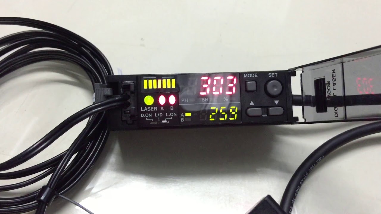 #MRPshop Test : Digital Laser Sensor ( LV-21A) Keyence