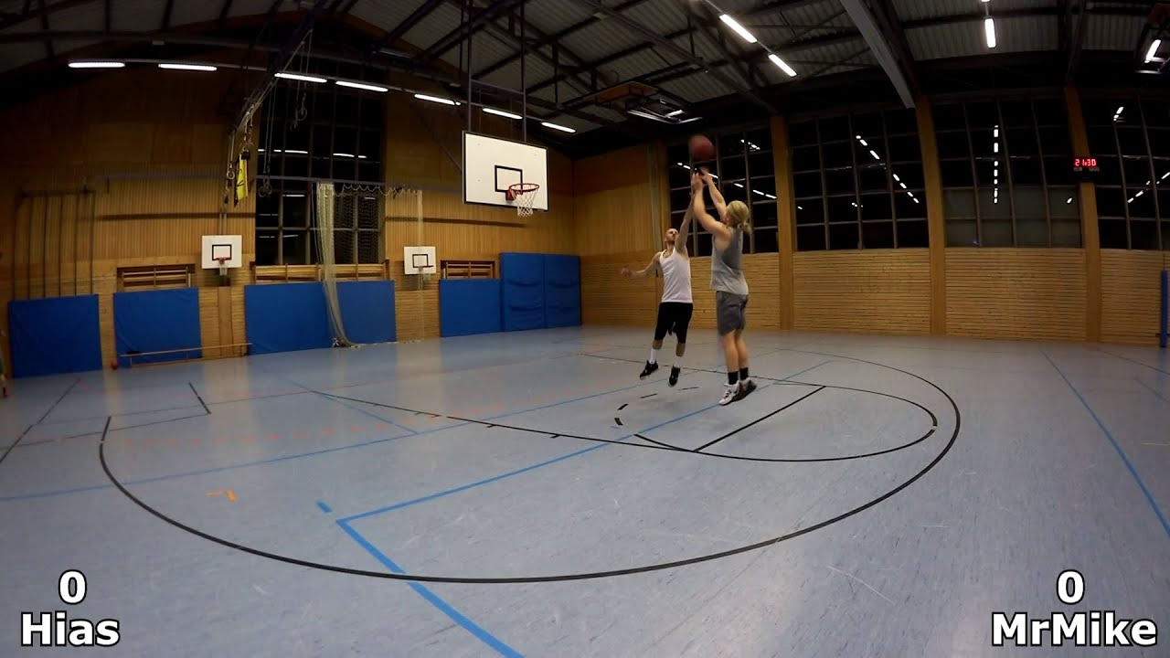 1vs1 Basketball - MrMike vs Hias