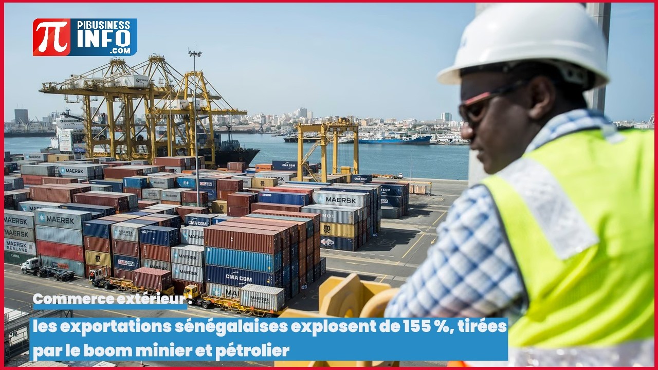 Commerce extérieur : les exportations sénégalaises explosent de 155 %.