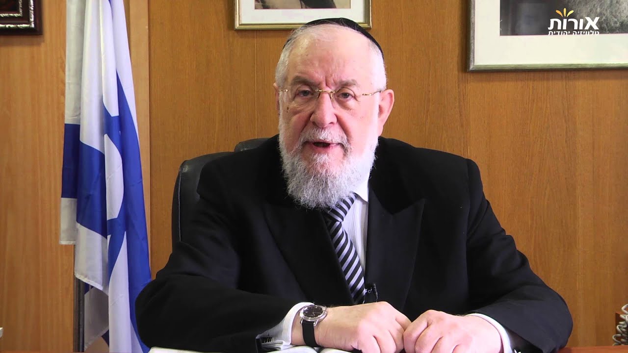 ערוץ אורות- הרב ישראל מאיר לאו - פרשת פקודי: פעמון ורימון - סדר מקרי?