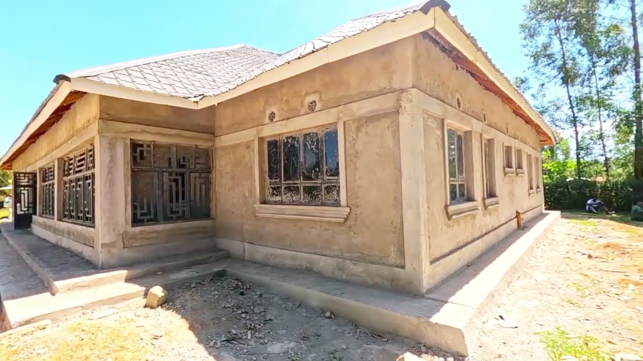 Significant change on a Three Bedroom House in Bungoma!! You can trust us with your project 