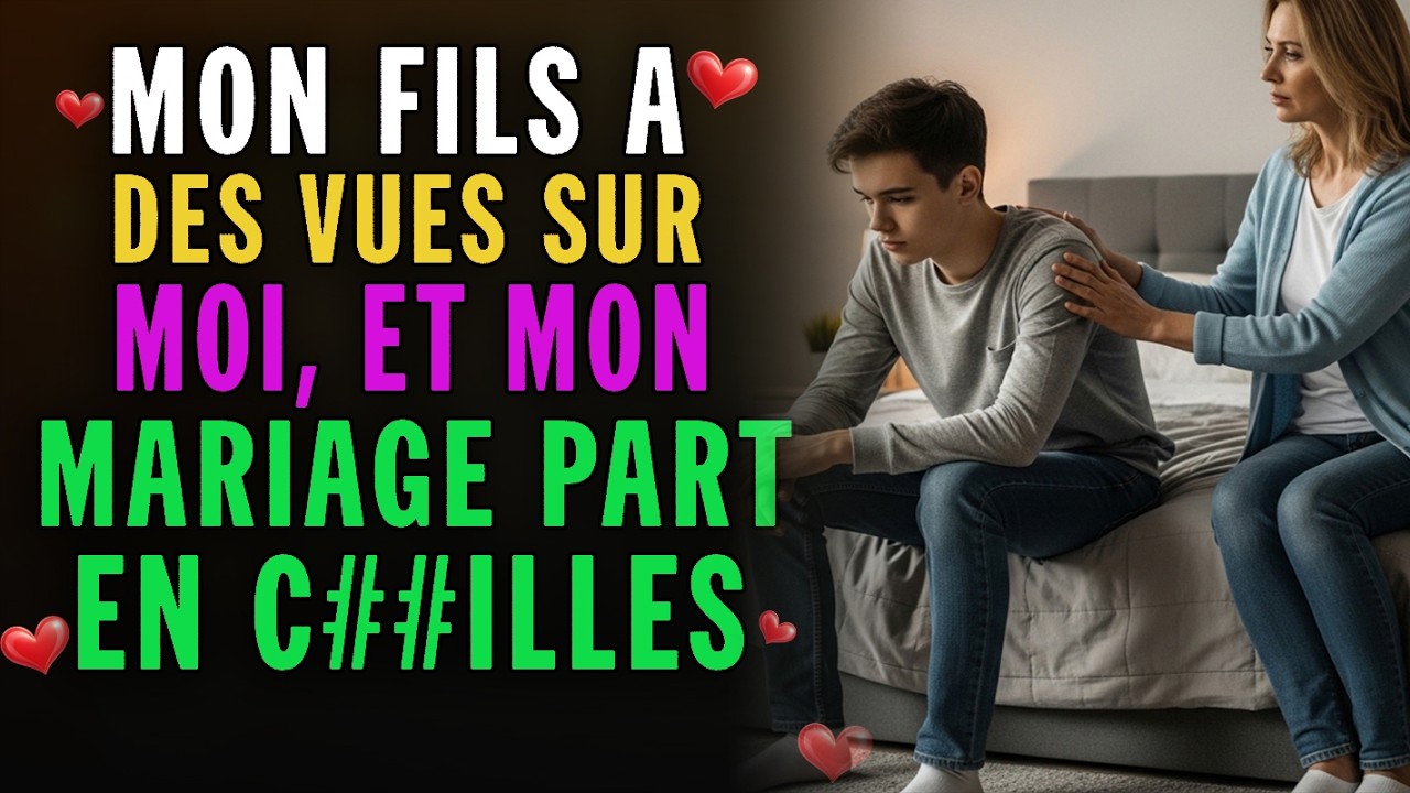 Cette nuit là, mon fils m'a avoué un truc de dingue et tout a explosé