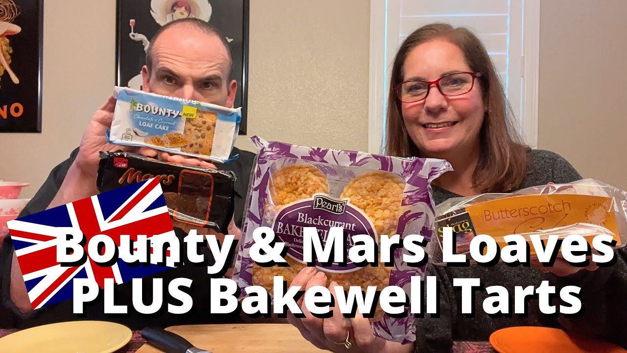 Americans Try Bounty and Mars Loaves PLUS Bakewell Tarts