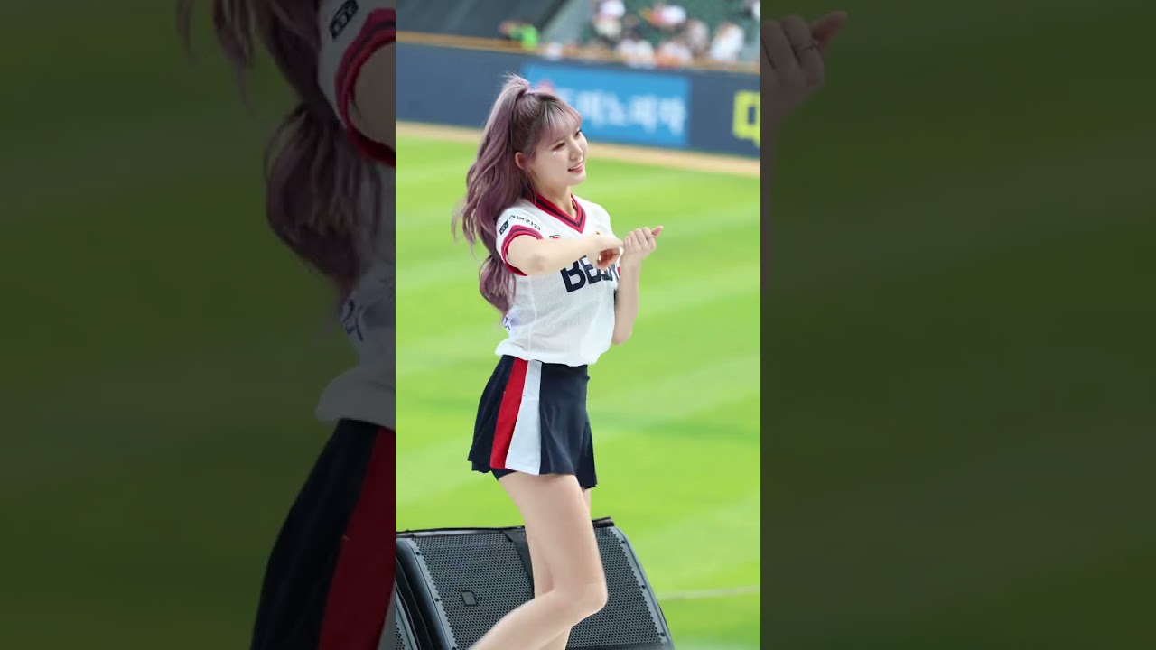4k 230610 안혜지 치어리더 밤이 무서워요