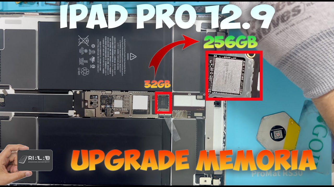 Upgrade memoria iPad Pro 12 9