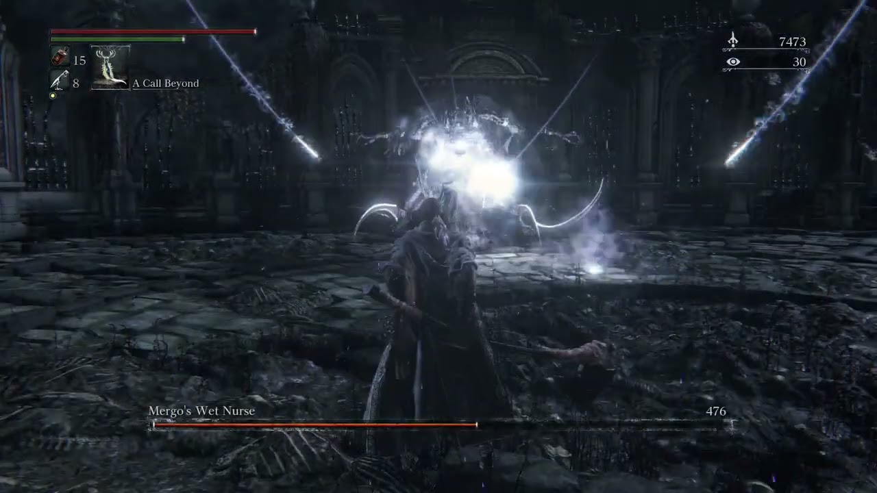 Bloodborne - How to defeat Mergo's Wet Nurse?