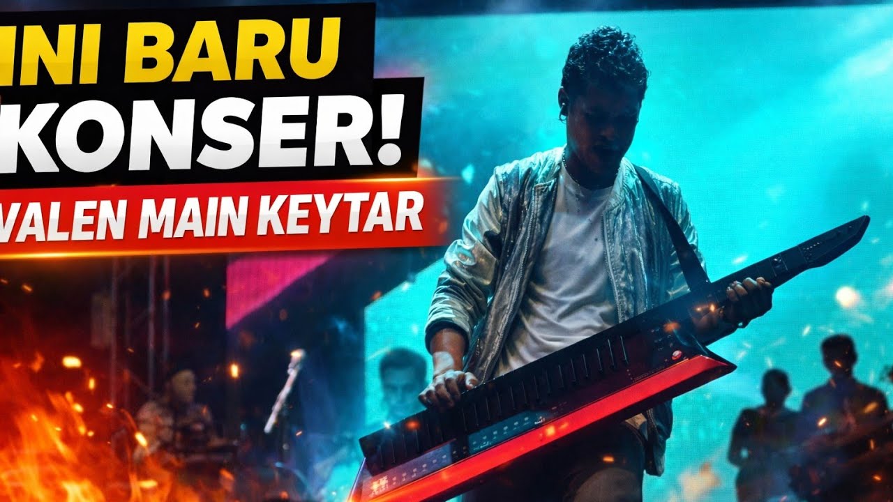 Ini Baru Konser! Valen Main Keytar, Vibe Langsung Naik | Seleb Madura 