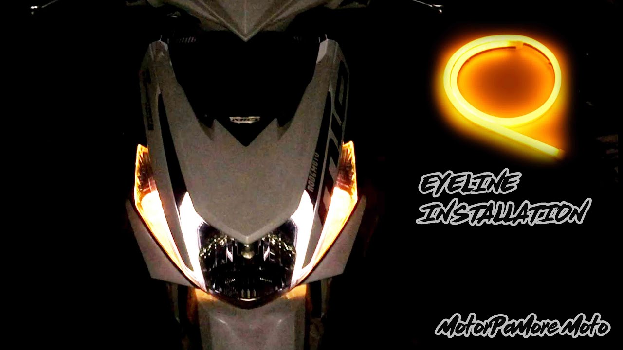 EYELINE INSTALLATION | APPLICABLE TO ALL MOTORCYCLE | Mio i 125s