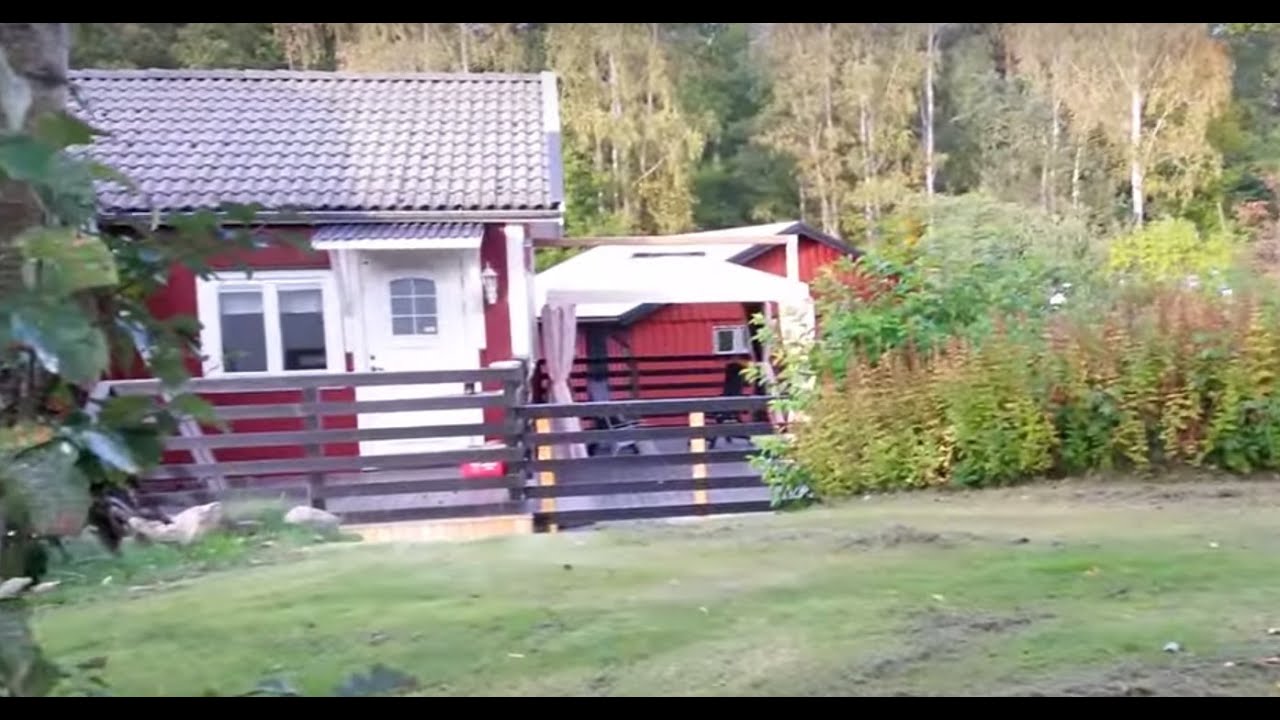 Blomstermala, Sweden, Evening in a Small Village, Oct. 2015