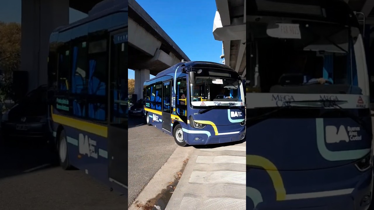 Primera Linea de Buses Electricos en la Ciudad de Buenos Aires! 